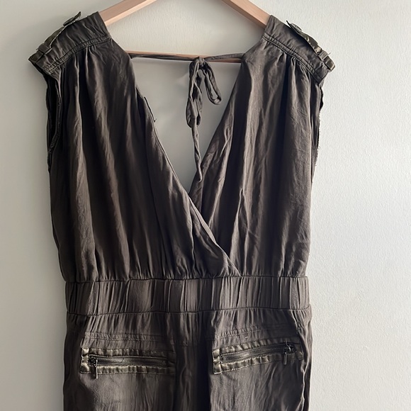 Bebe Khaki Jumpsuit - Picture 4 of 5